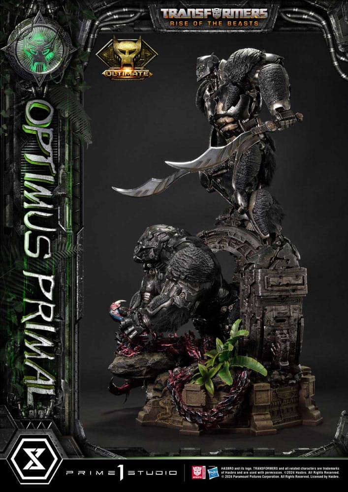 Transformers Rise of the Beasts Museum Masterline Statue Optimus Primal Ultimate Version Prime 1 Studio