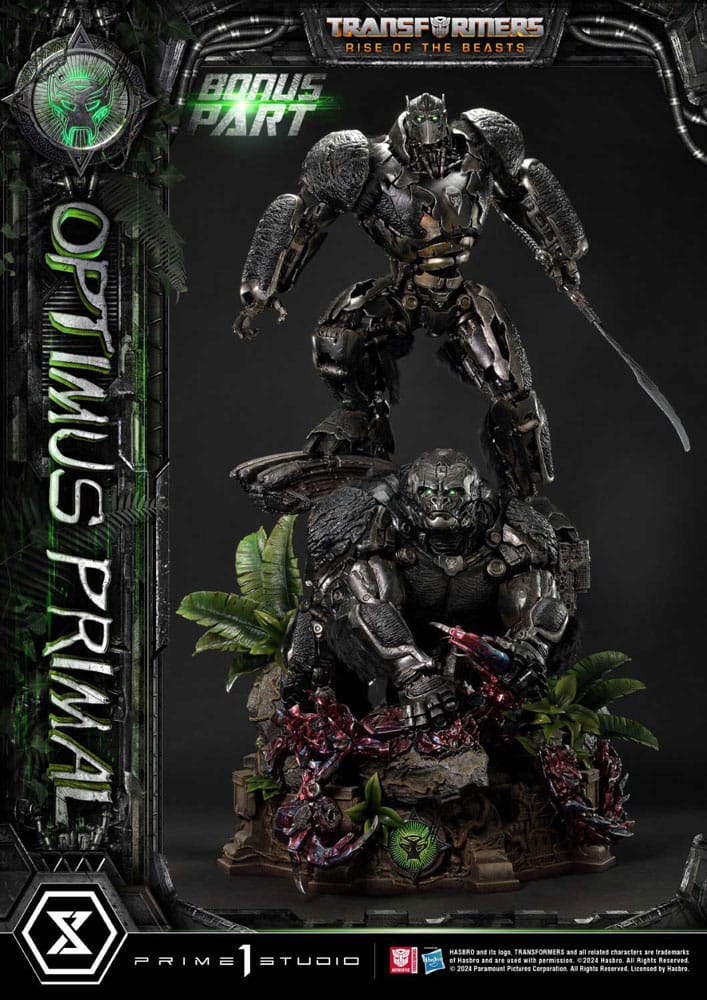 Transformers Rise of the Beasts Museum Masterline Statue Optimus Primal Ultimate Bonus Version Prime 1 Studio