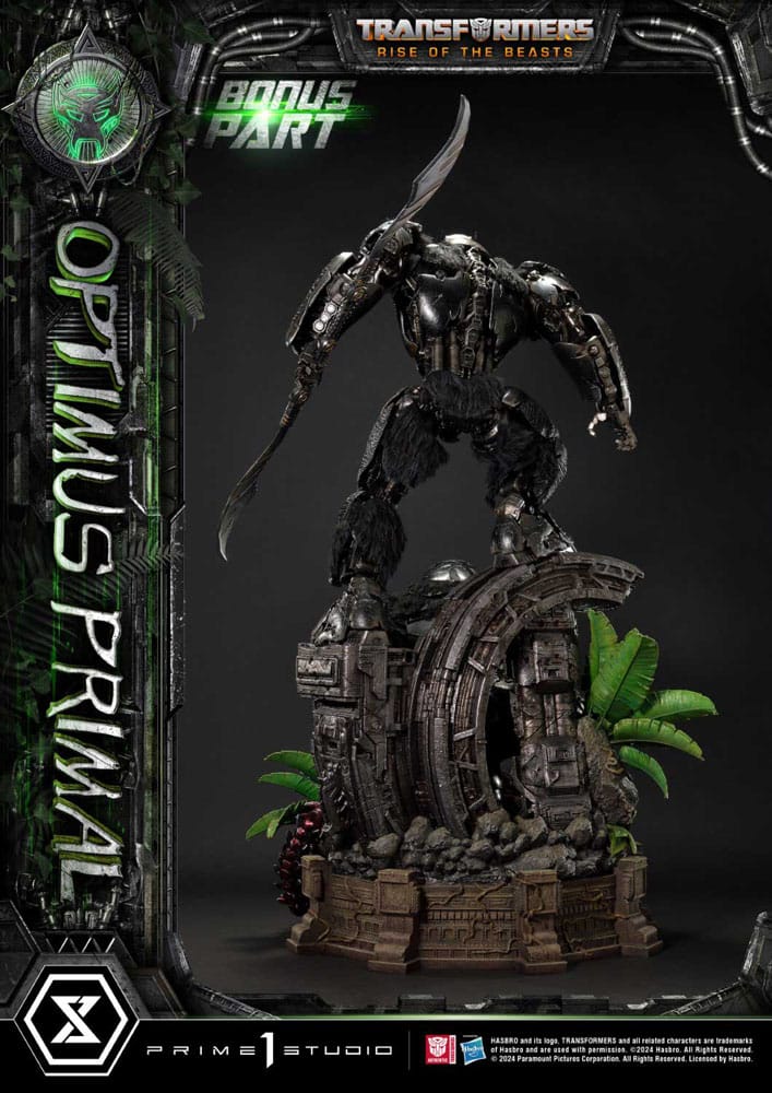 Transformers Rise of the Beasts Museum Masterline Statue Optimus Primal Ultimate Bonus Version Prime 1 Studio