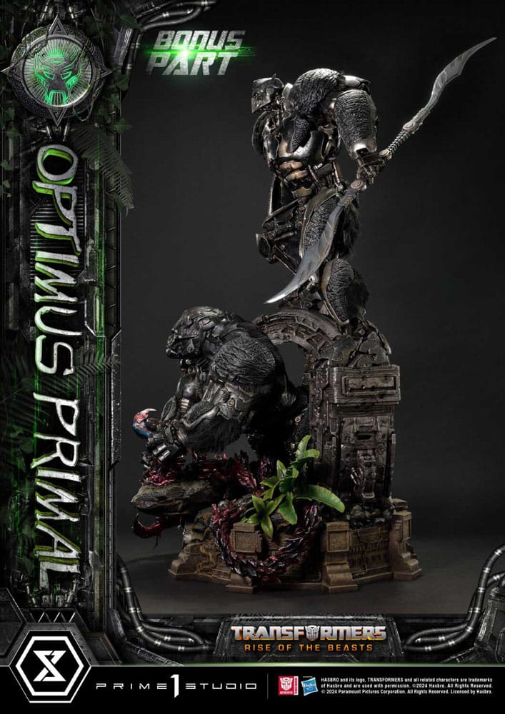 Transformers Rise of the Beasts Museum Masterline Statue Optimus Primal Ultimate Bonus Version Prime 1 Studio