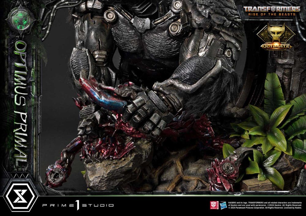 Transformers Rise of the Beasts Museum Masterline Statue Optimus Primal Ultimate Bonus Version Prime 1 Studio