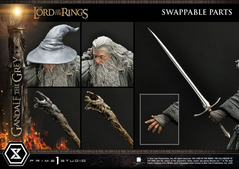 Lord of the Rings Statue Gandalf the Grey Prime 1 Studio
