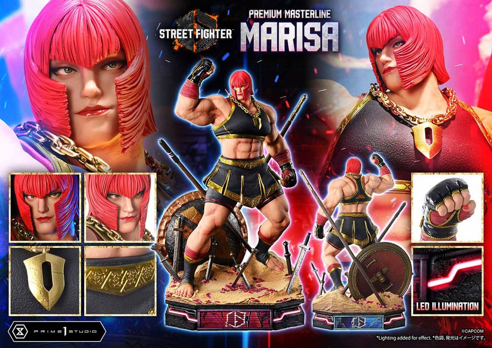 Street Fighter 6 Premium Masterline Series Statue Marisa Prime 1 Studio