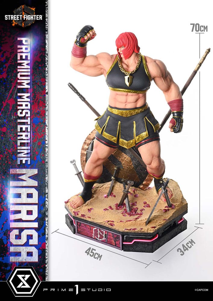 Street Fighter 6 Premium Masterline Series Statue Marisa Prime 1 Studio