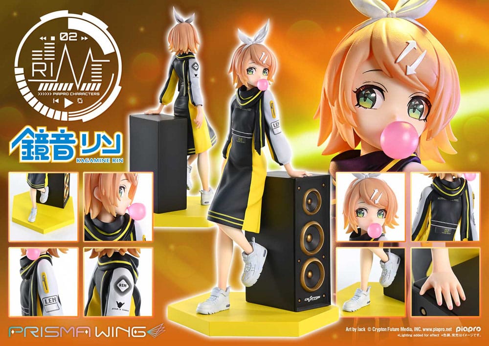 Vocaloid Piapro Characters Prisma Wing Kagamine Rin Art by lack Prime 1 Studio