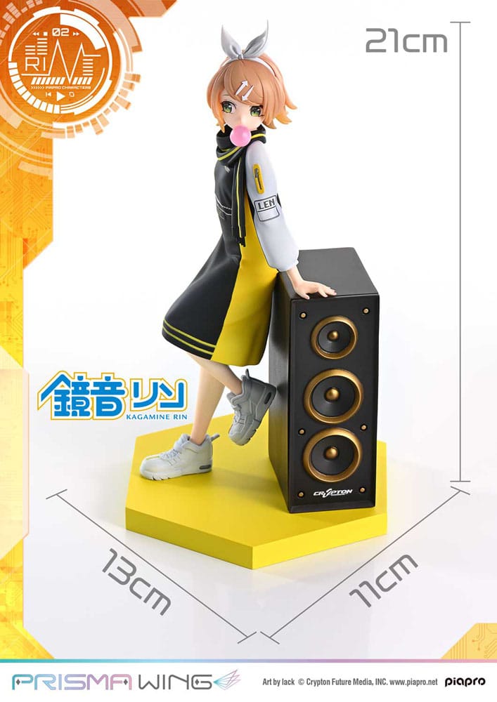 Vocaloid Piapro Characters Prisma Wing Kagamine Rin Art by lack Prime 1 Studio
