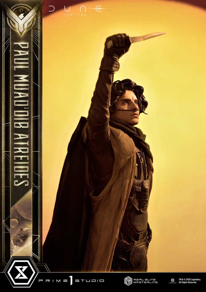 Dune Part Two Real Elite Masterline Series Statue Paul Atreides Prime 1 Studio