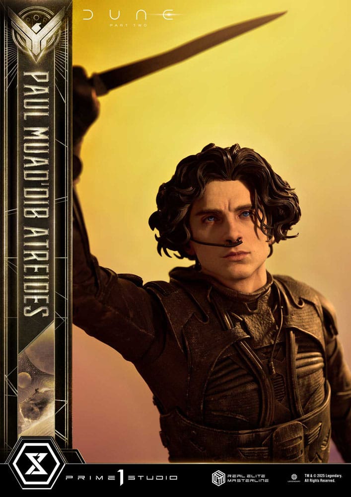 Dune Part Two Real Elite Masterline Series Statue Paul Atreides Prime 1 Studio