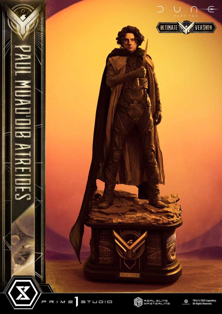 Dune Part Two Real Elite Masterline Series Statue Paul Atreides Ultimate Bonus Version Prime 1 Studio