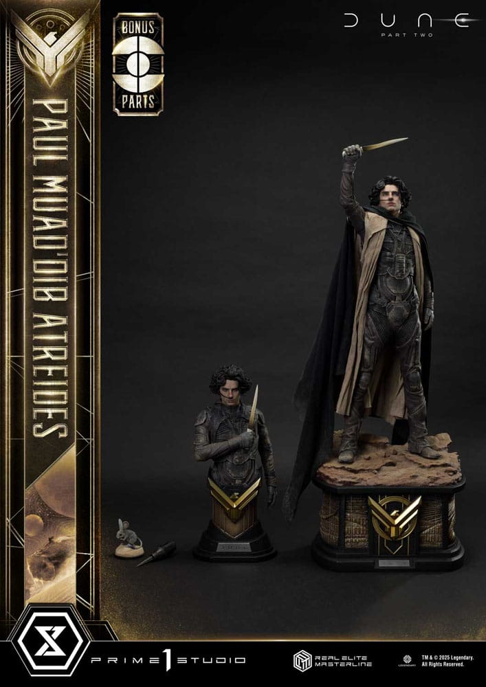 Dune Part Two Real Elite Masterline Series Statue Paul Atreides Ultimate Bonus Version Prime 1 Studio