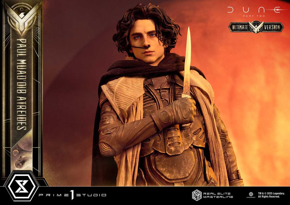 Dune Part Two Real Elite Masterline Series Statue Paul Atreides Ultimate Bonus Version Prime 1 Studio