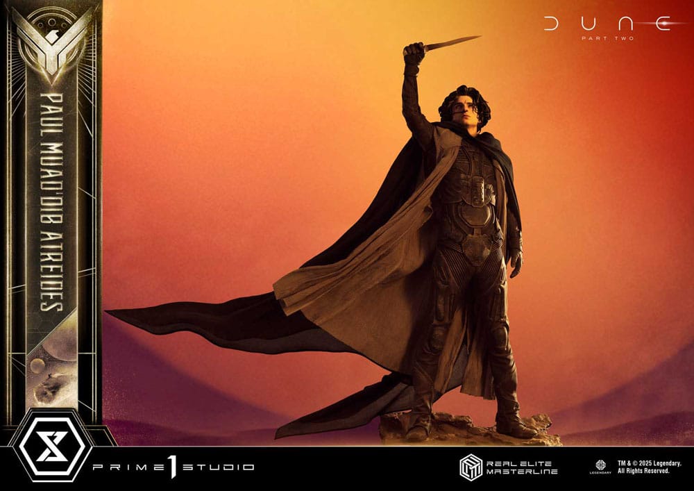 Dune Part Two Real Elite Masterline Series Statue Paul Atreides Ultimate Bonus Version Prime 1 Studio