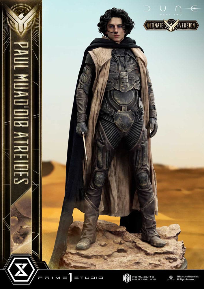 Dune Part Two Real Elite Masterline Series Statue Paul Atreides Ultimate Bonus Version Prime 1 Studio