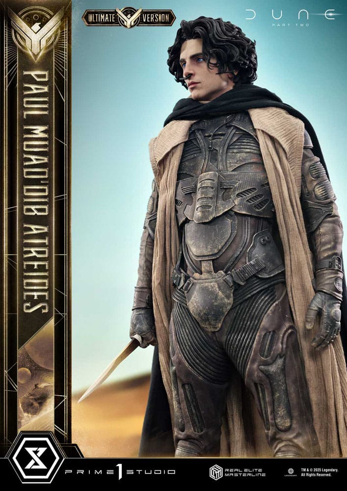 Dune Part Two Real Elite Masterline Series Statue Paul Atreides Ultimate Bonus Version Prime 1 Studio