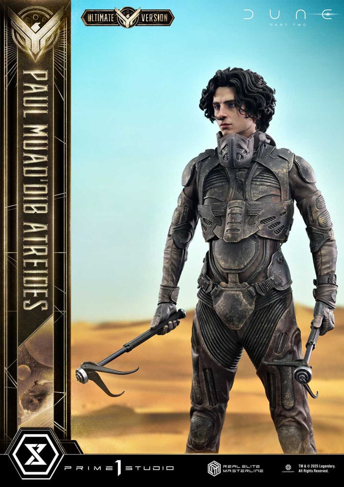 Dune Part Two Real Elite Masterline Series Statue Paul Atreides Ultimate Bonus Version Prime 1 Studio
