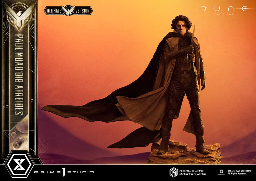 Dune Part Two Real Elite Masterline Series Statue Paul Atreides Ultimate Bonus Version Prime 1 Studio