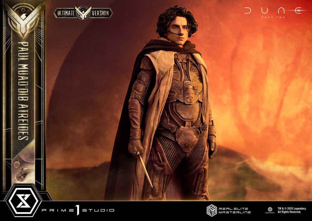 Dune Part Two Real Elite Masterline Series Statue Paul Atreides Ultimate Bonus Version Prime 1 Studio