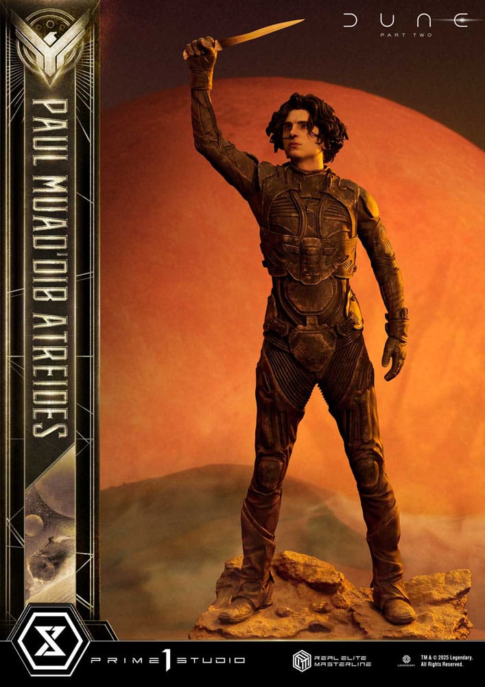 Dune Part Two Real Elite Masterline Series Statue Paul Atreides Ultimate Bonus Version Prime 1 Studio