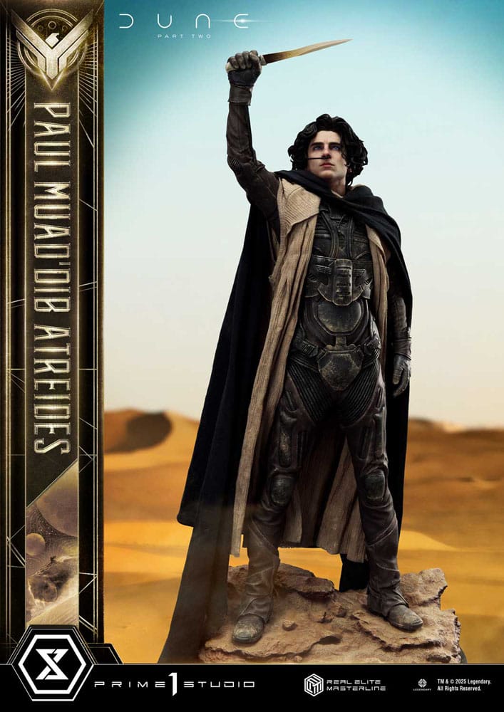 Dune Part Two Real Elite Masterline Series Statue Paul Atreides Ultimate Bonus Version Prime 1 Studio