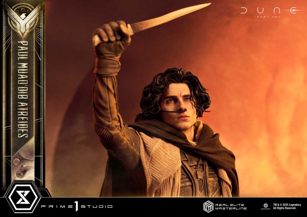 Dune Part Two Real Elite Masterline Series Statue Paul Atreides Ultimate Bonus Version Prime 1 Studio