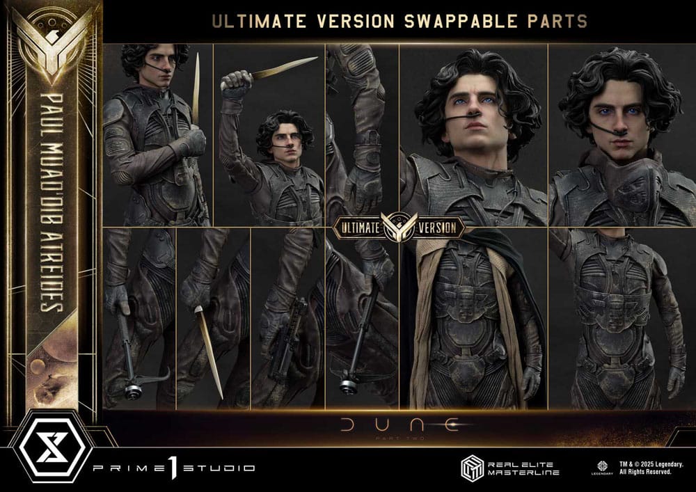 Dune Part Two Real Elite Masterline Series Statue Paul Atreides Ultimate Bonus Version Prime 1 Studio