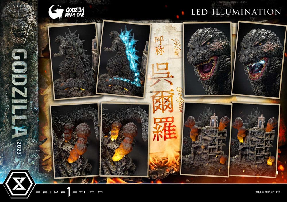 Godzilla Minus One Diorama Masterline Series Godzilla 2023 Prime 1 Studio
