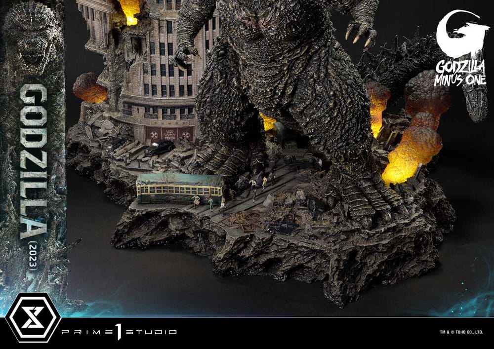 Godzilla Minus One Diorama Masterline Series Godzilla 2023 Bonus Version Prime 1 Studio