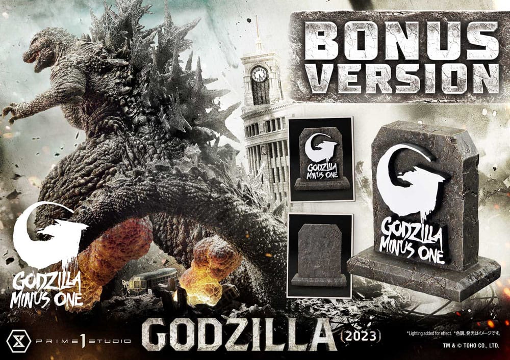 Godzilla Minus One Diorama Masterline Series Godzilla 2023 Bonus Version Prime 1 Studio