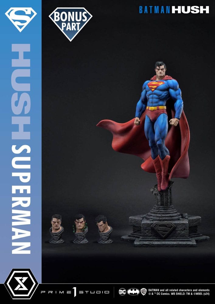 DC Comics Premium Masterline Series Statue Batman Hush Comic Superman Bonus Version Prime 1 Studio