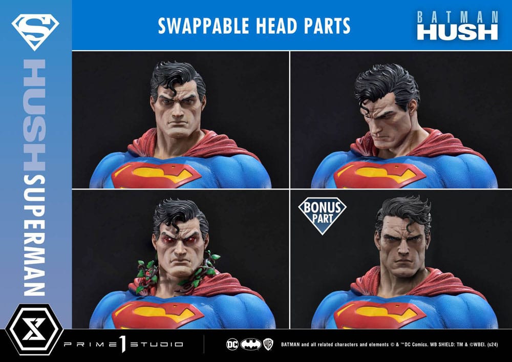 DC Comics Premium Masterline Series Statue Batman Hush Comic Superman Bonus Version Prime 1 Studio