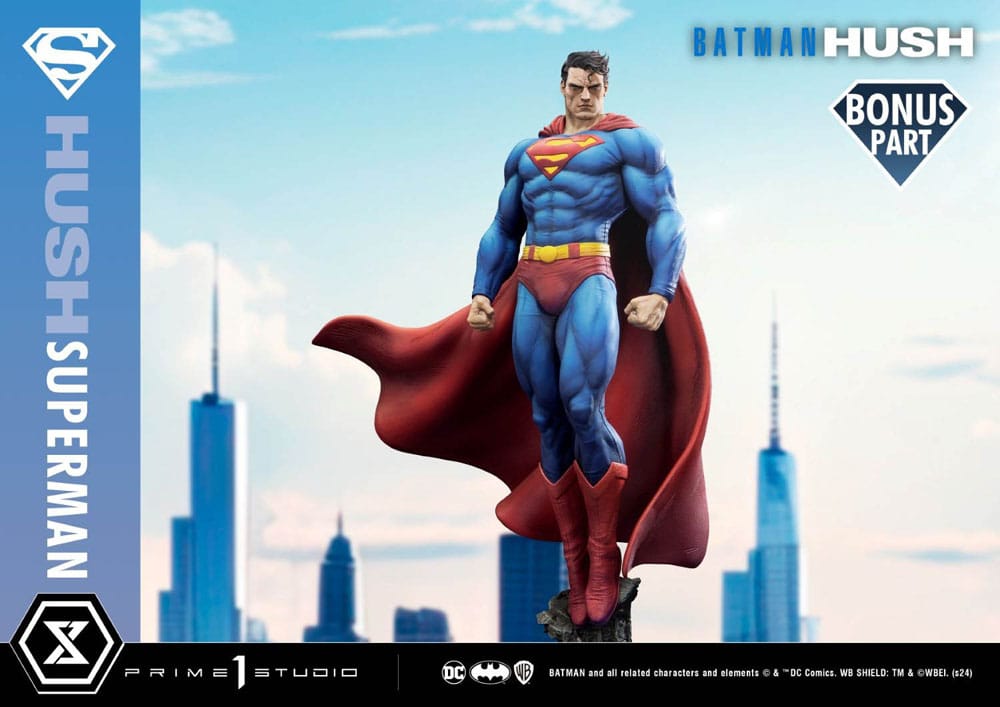 DC Comics Premium Masterline Series Statue Batman Hush Comic Superman Bonus Version Prime 1 Studio