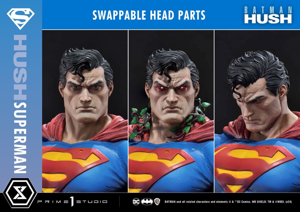 DC Comics Premium Masterline Series Statue Batman Hush Comic Superman Bonus Version Prime 1 Studio