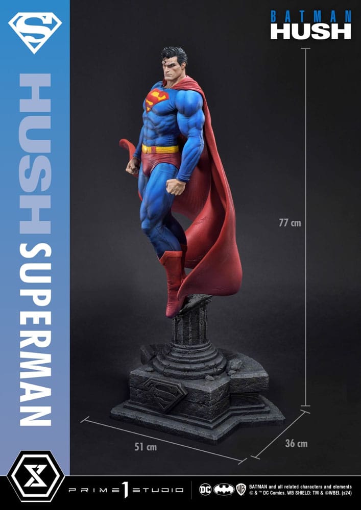 DC Comics Premium Masterline Series Statue Batman Hush Comic Superman Bonus Version Prime 1 Studio