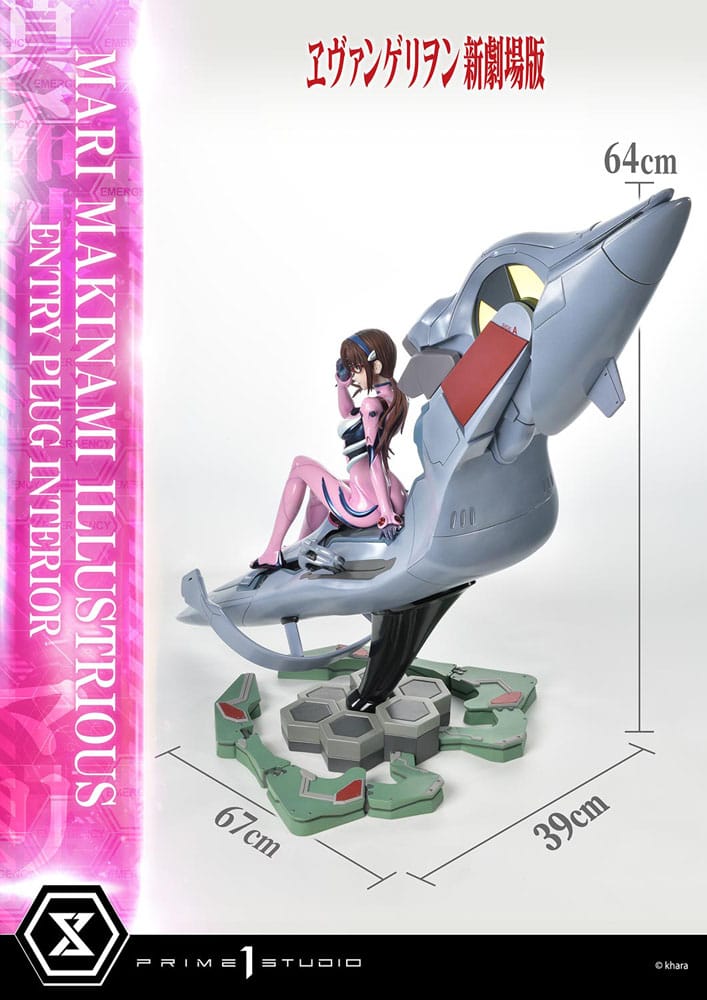 Rebuild of Evangelion Ultimate Premium Masterline Series Statue Mari Makinami Illustrious Normal Ver. Prime 1 Studio