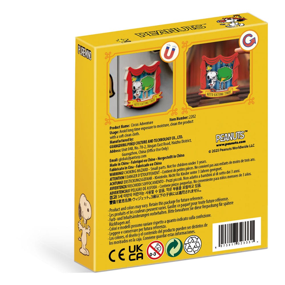 Peanuts Puremind Magnet Circus Adventure Pantasy