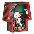 Peanuts Puremind Model Kit Wooden Theater Healing Hug Pantasy
