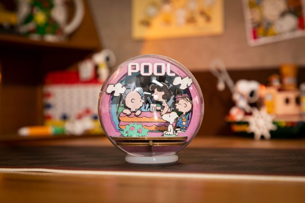 Peanuts Puremind Model Kit Wooden Theater Globe Cool Pool Pantasy