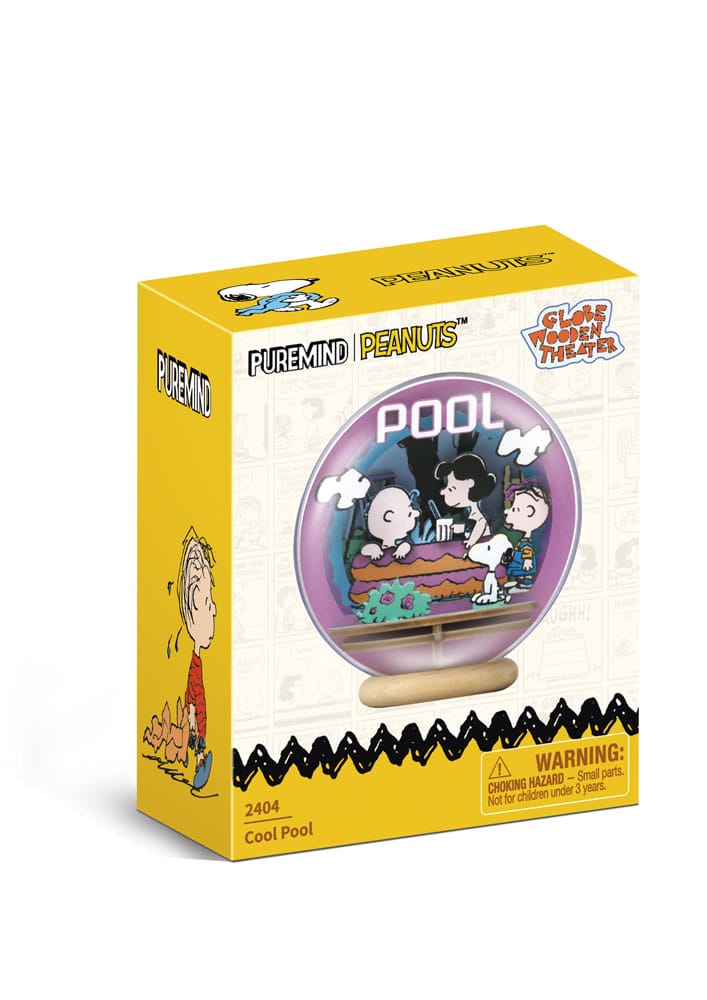 Peanuts Puremind Model Kit Wooden Theater Globe Cool Pool Pantasy