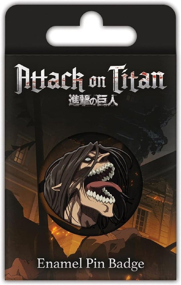 Attack on Titan Enamel Pin Badge S3 Eren Titan Rage Pyramid International