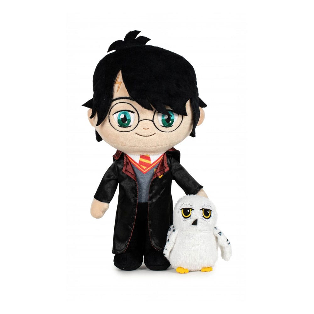 Harry Potter Plush Figures Harry with Hedwig Play by Play