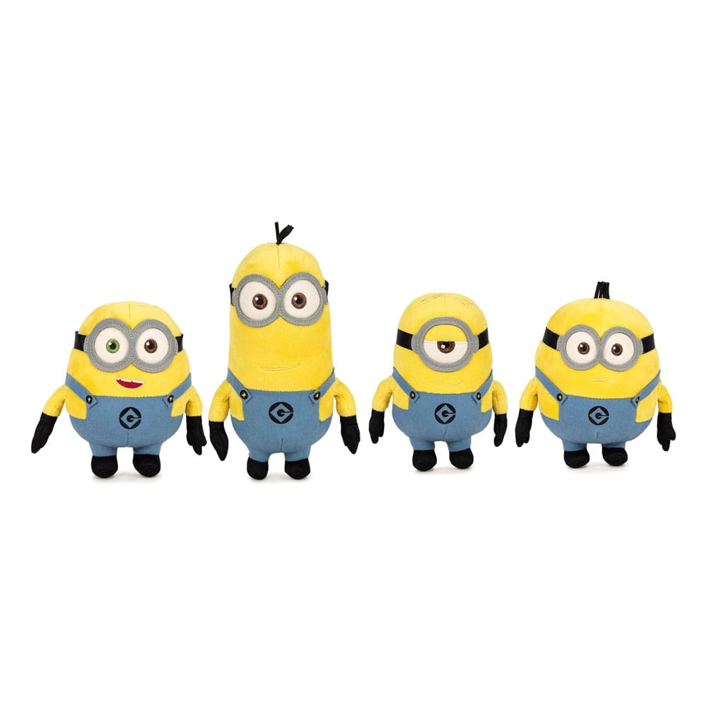 Minions Plush Figures Assortment Characters 24 Play by Play