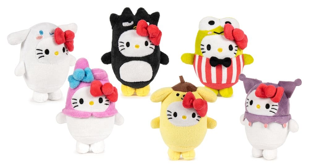 Hello Kitty &amp; Friends Plush Figures Costume Blind Box Assortment 12 Play by Play