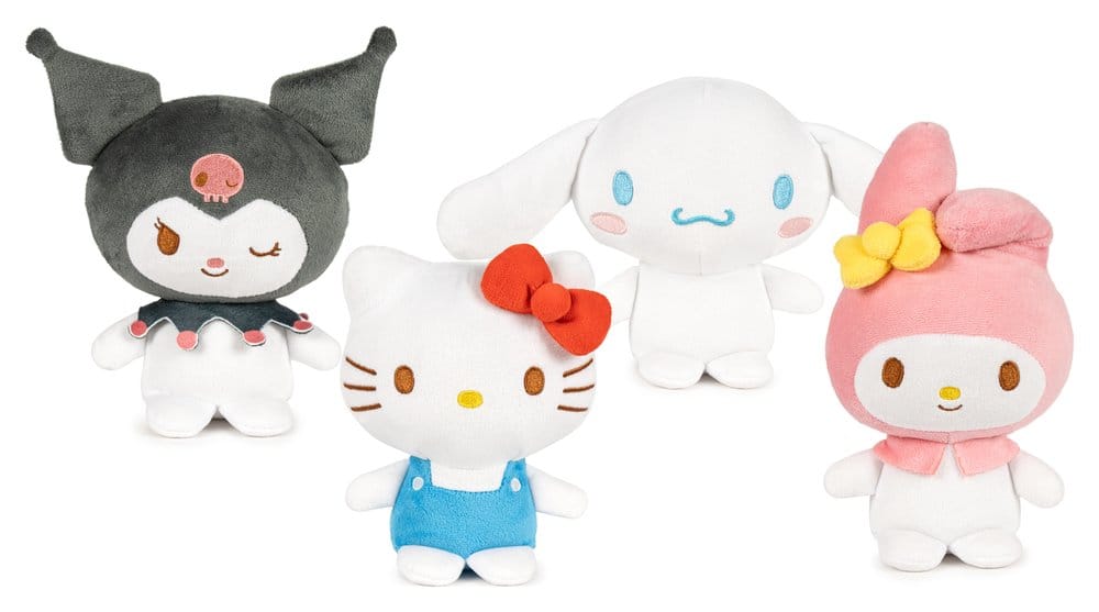 Hello Kitty &amp; Friends Plush Figures Cup Noodles Assortment 24 Play by Play