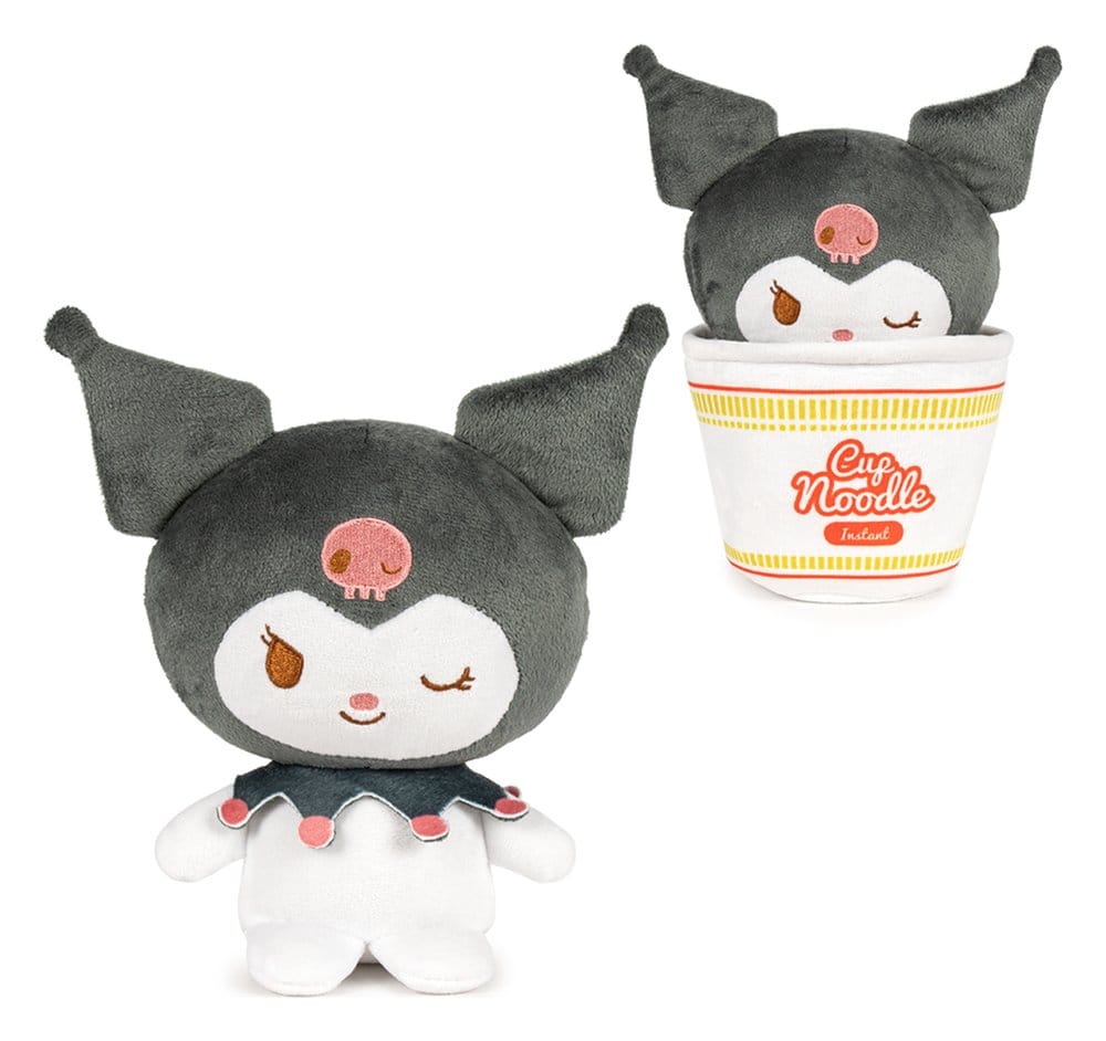 Hello Kitty &amp; Friends Plush Figures Cup Noodles Assortment 24 Play by Play