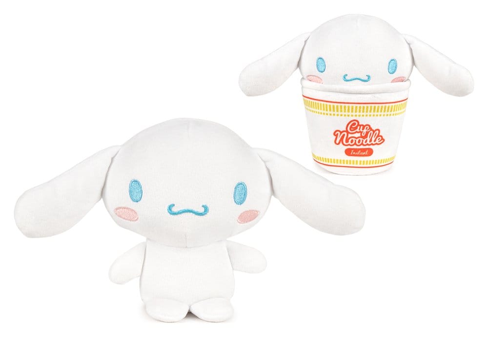 Hello Kitty &amp; Friends Plush Figures Cup Noodles Assortment 24 Play by Play
