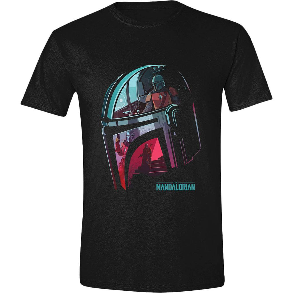 Star Wars The Mandalorian T Shirt Reflection Size XL PCMerch