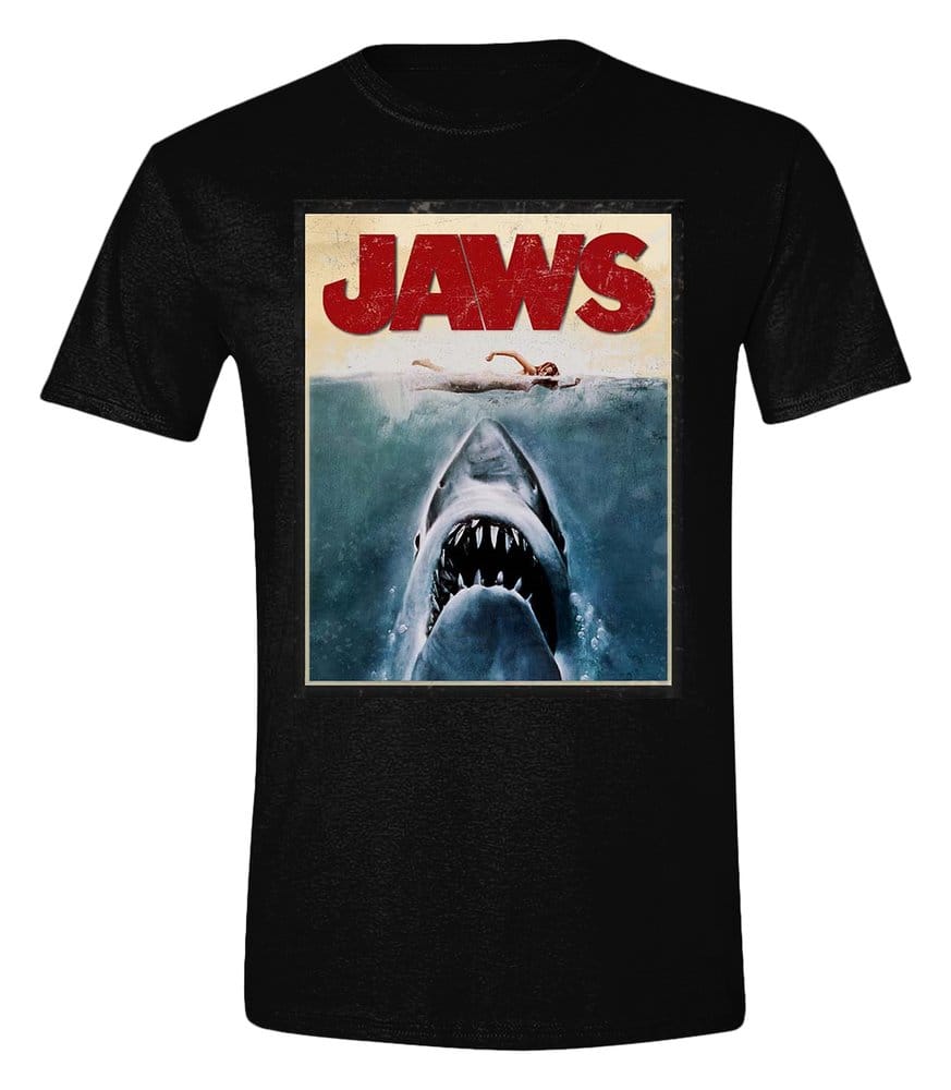 Jaws T Shirt Poster Size L PCMerch