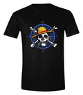 One Piece Live Action T Shirt Greyscale Skull Size S PCMerch