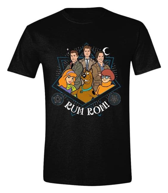 Supernatural T Shirt Scoobynatural Group Ruh Roh Size XL PCMerch