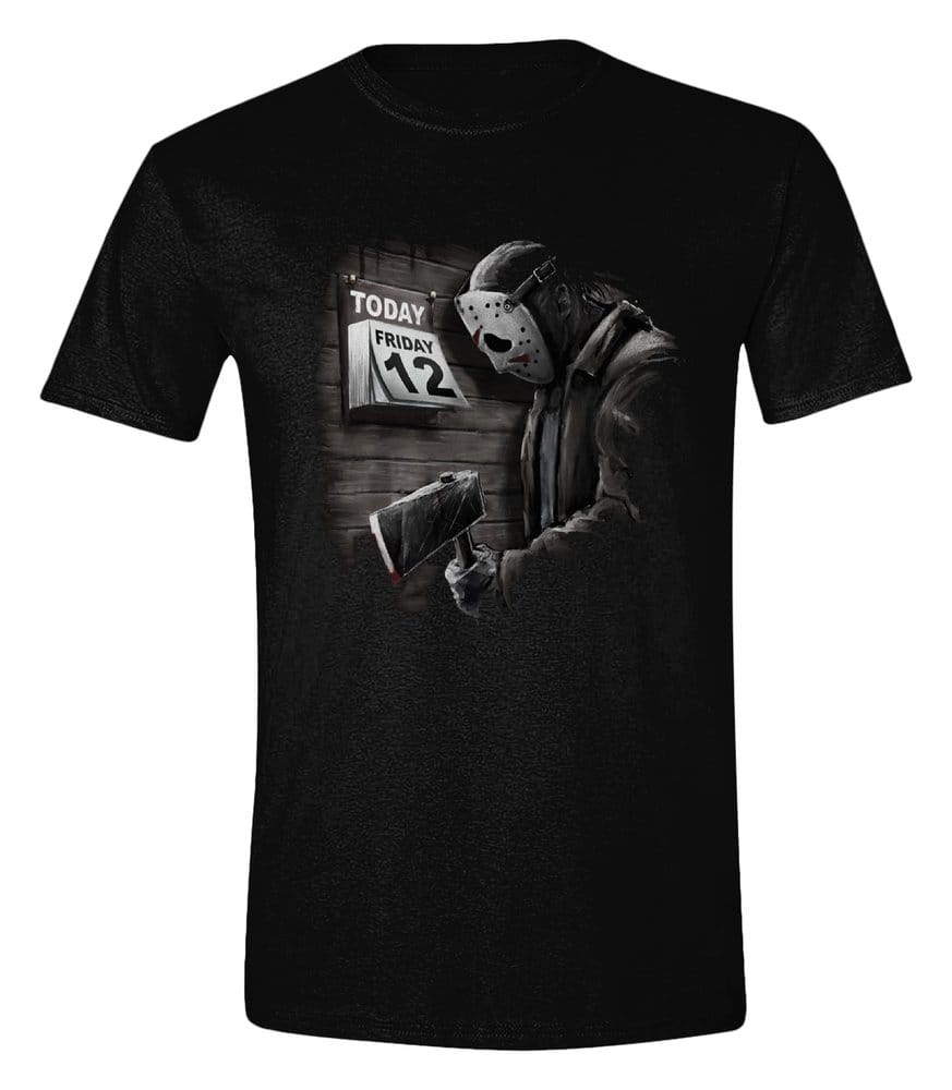 Friday the 13th T Shirt Friday 12th Sad Size M PCMerch